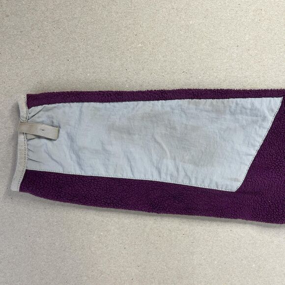 The North Face Denali Fleece Jacket Girls Medium Purple Gray Polartec Full Zip - Picture 16 of 16